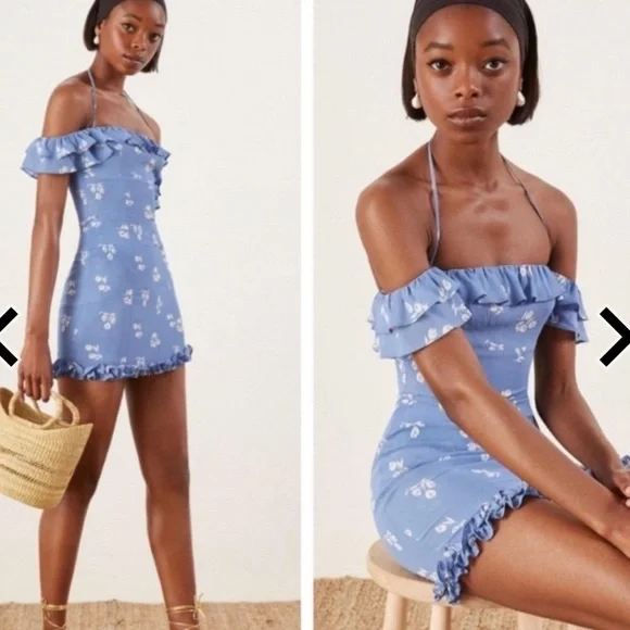 Reformation Veranda Mini Dress - Picture 5 of 9